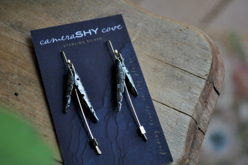 Seed Pod Earrings No. 2 | Ready to Ship - cameraSHY cove