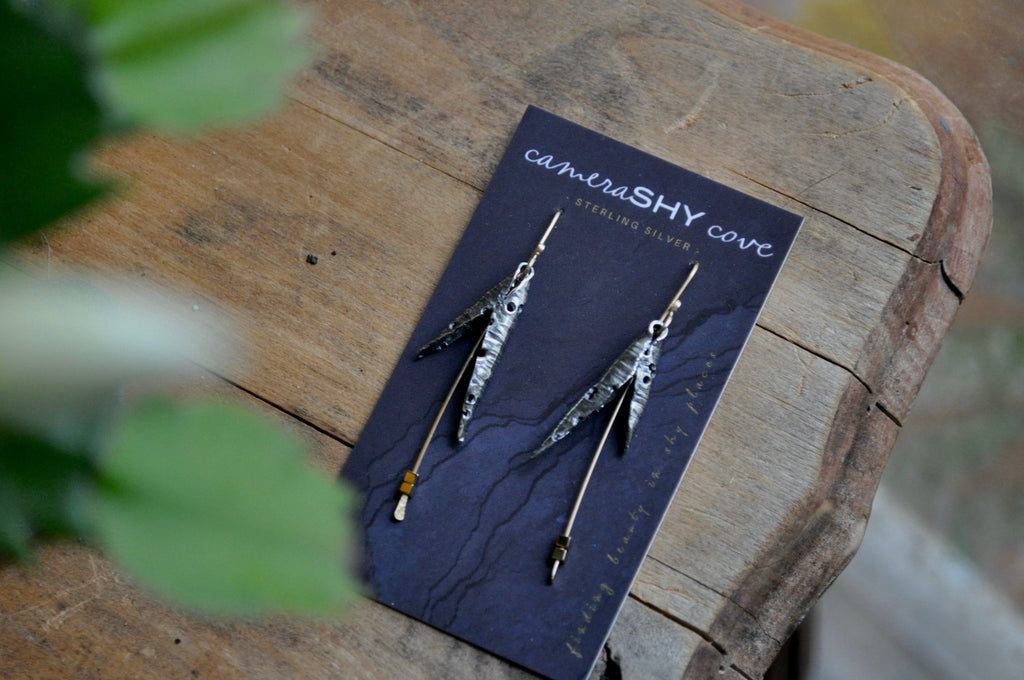 Seed Pod Earrings No. 2 | Ready to Ship - cameraSHY cove