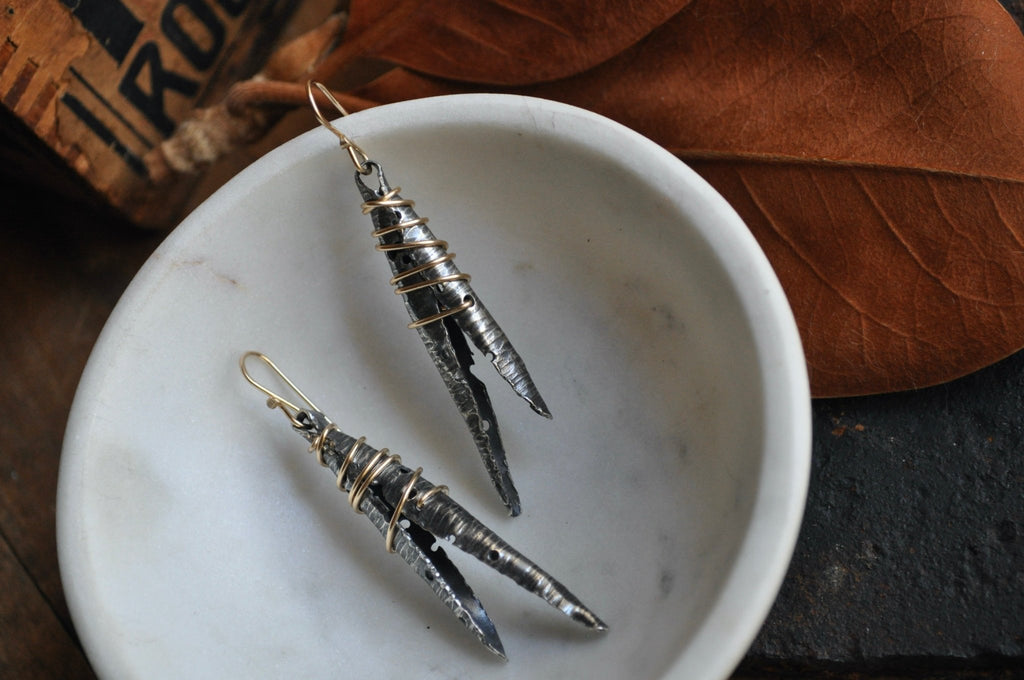 Seed Pod Earrings No. 3 | Ready to Ship - cameraSHY cove