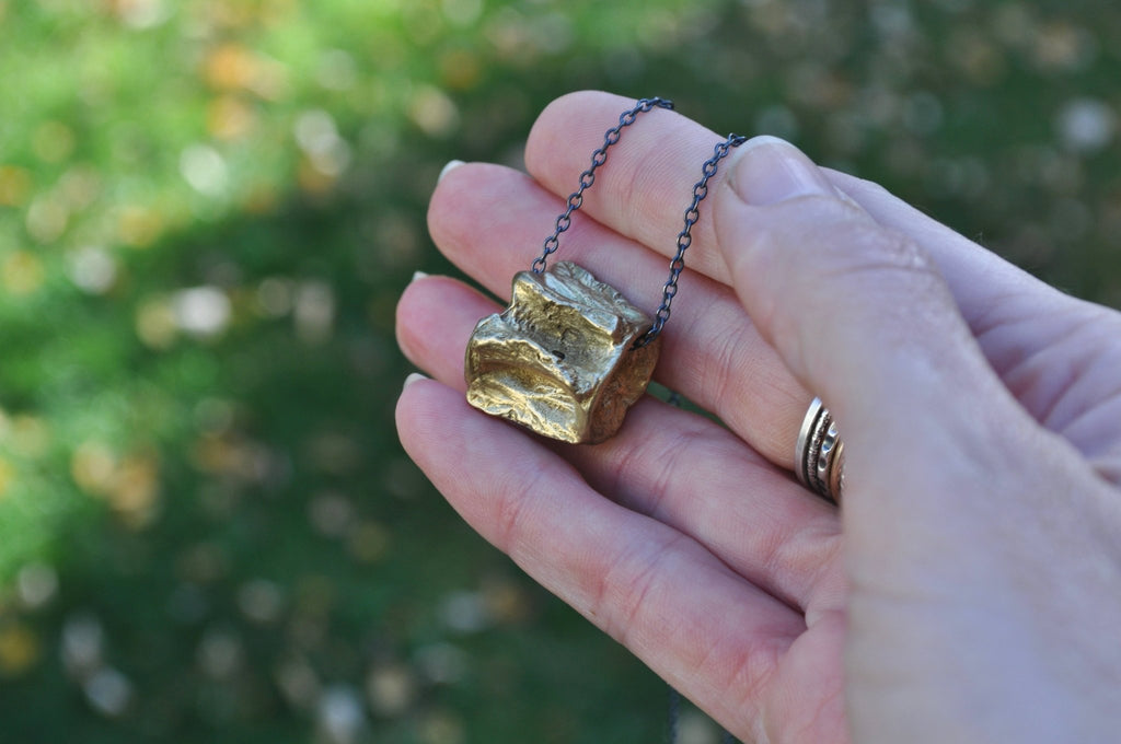 Shark Vertebrae Necklace | Ready to ship - cameraSHY cove