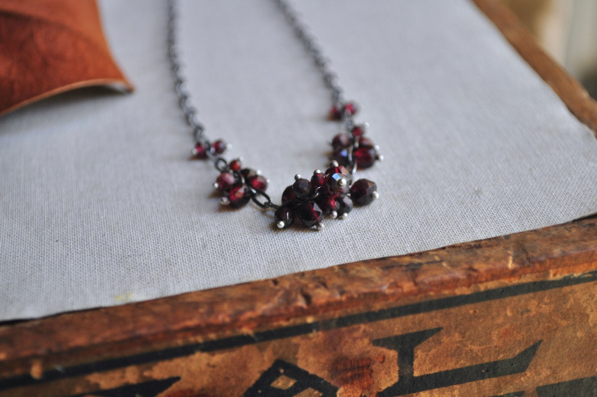 Stone choice | Barnacle Necklace | Made to order - cameraSHY cove