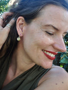 TERRA. Leverback Earrings. Made to order - cameraSHY cove