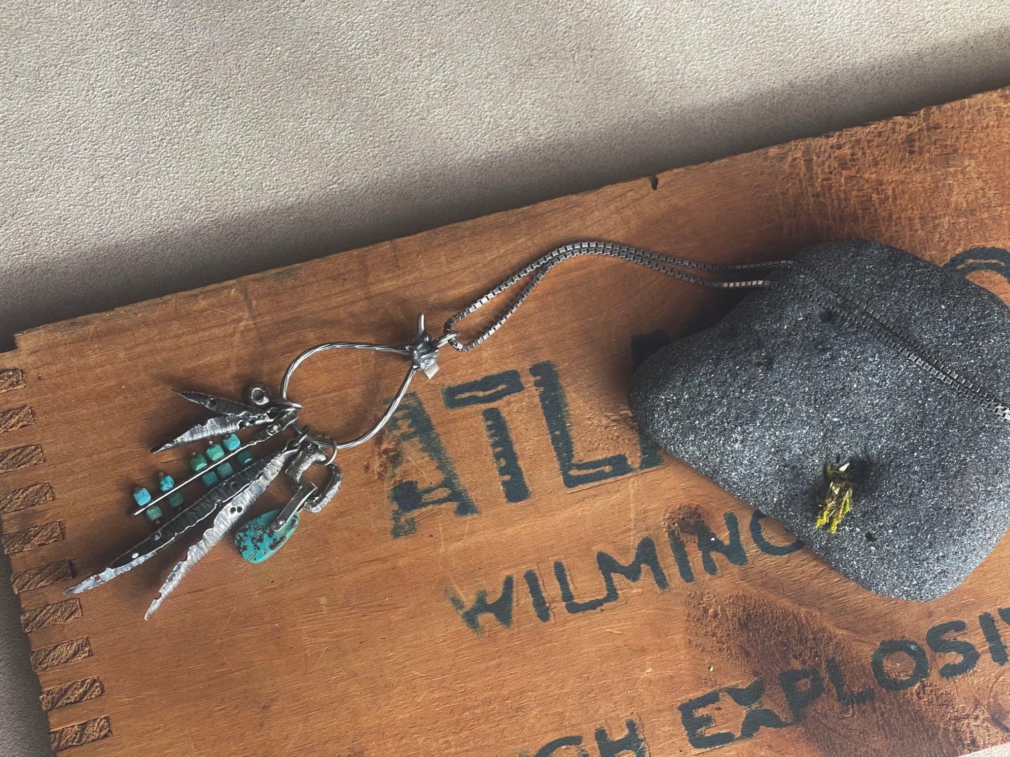 Turquoise | Forager Necklace | Ready to ship - cameraSHY cove