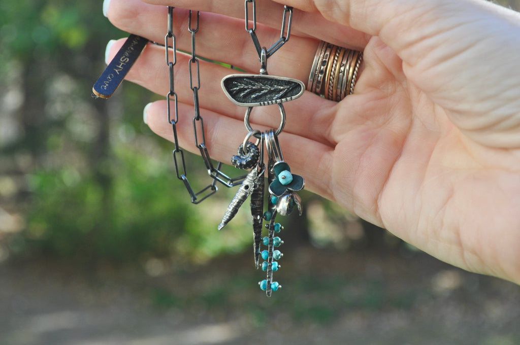 Turquoise Keeper Necklace | Ready to ship - cameraSHY cove