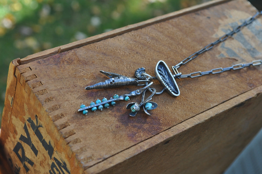 Turquoise Keeper Necklace | Ready to ship - cameraSHY cove