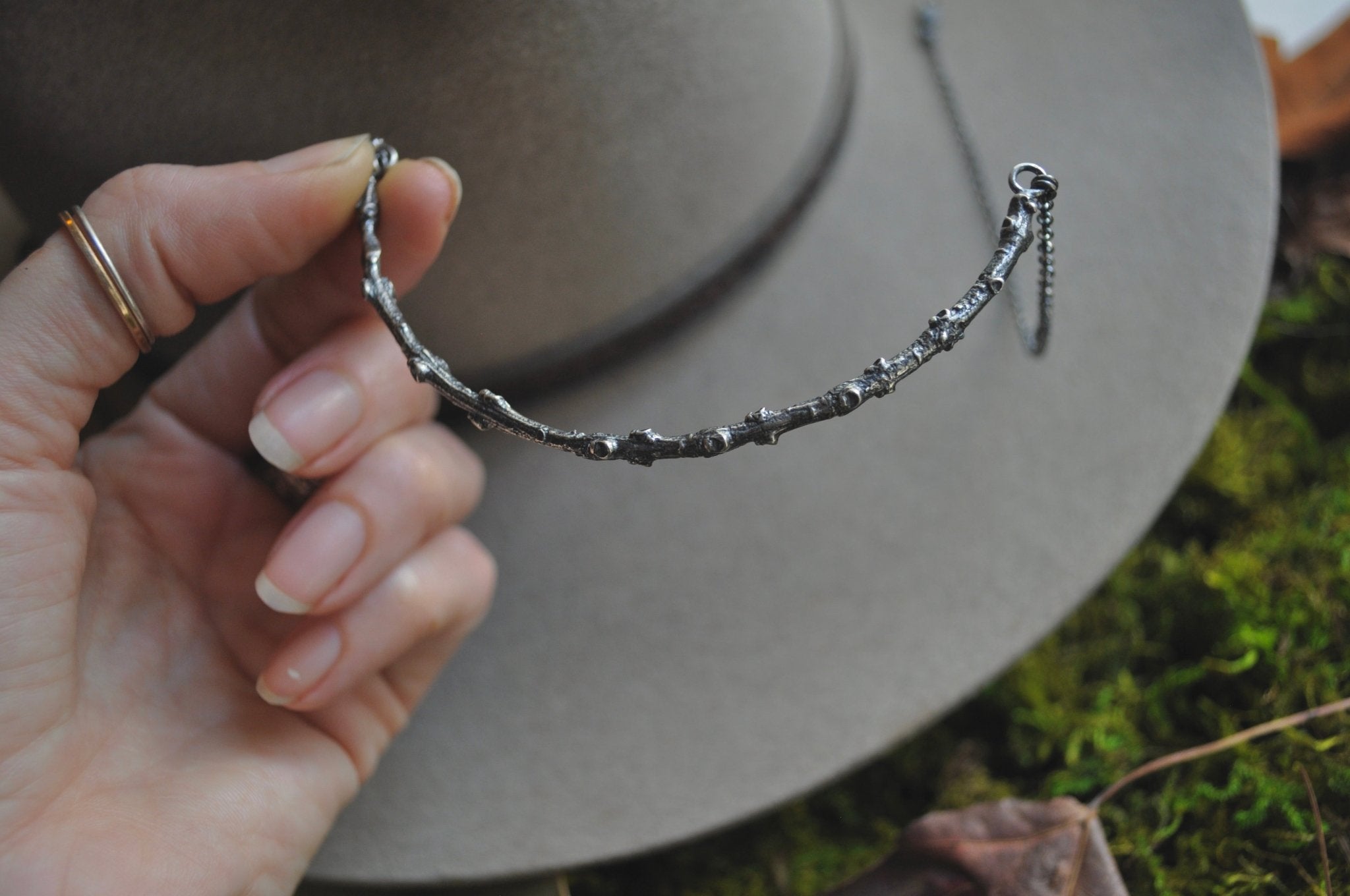 Twig Collar Necklace | Ready to Ship - cameraSHY cove