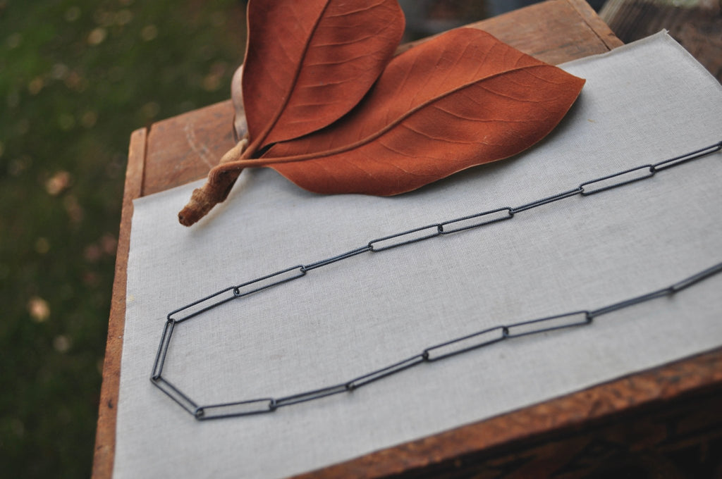 Twisted Paperclip Necklace | Ready to ship - cameraSHY cove