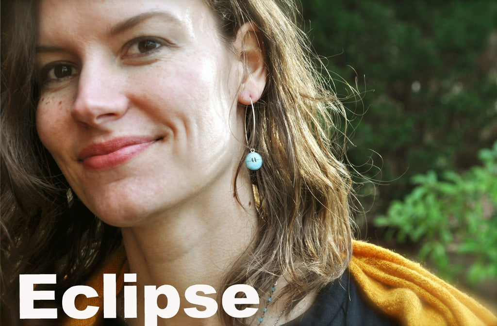 You Pick | Eclipse Dangle | photo earrings. - cameraSHY cove