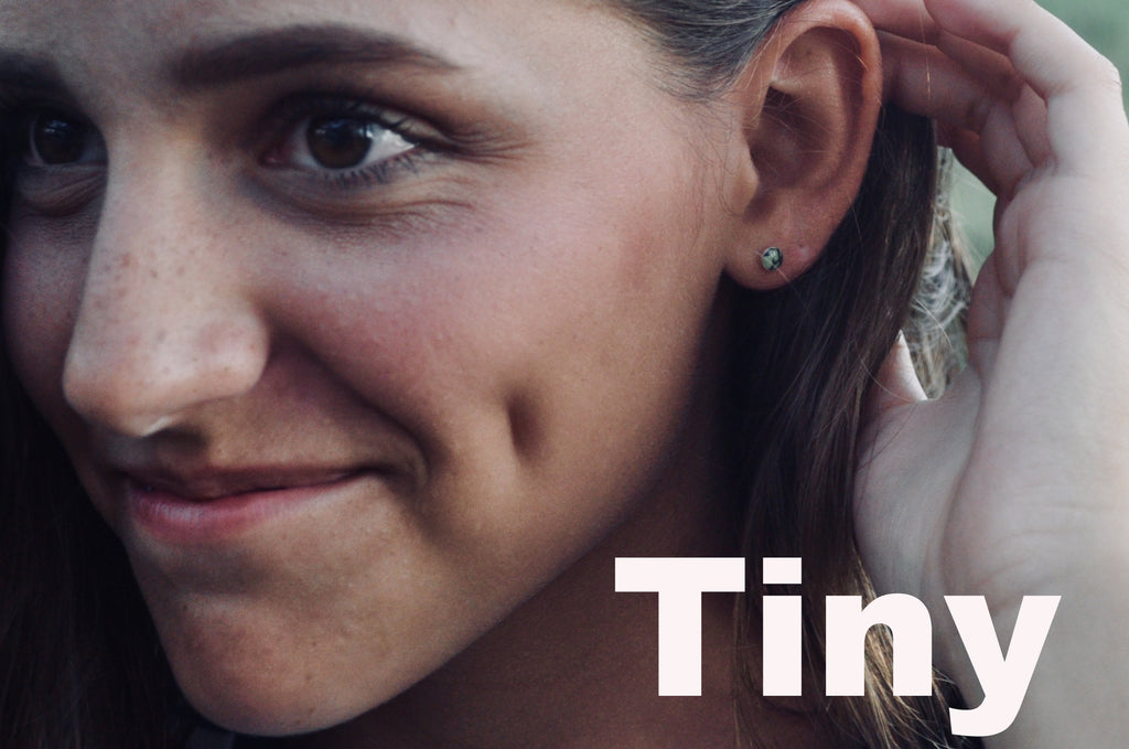 You pick. TINY photo stud earrings. - cameraSHY cove